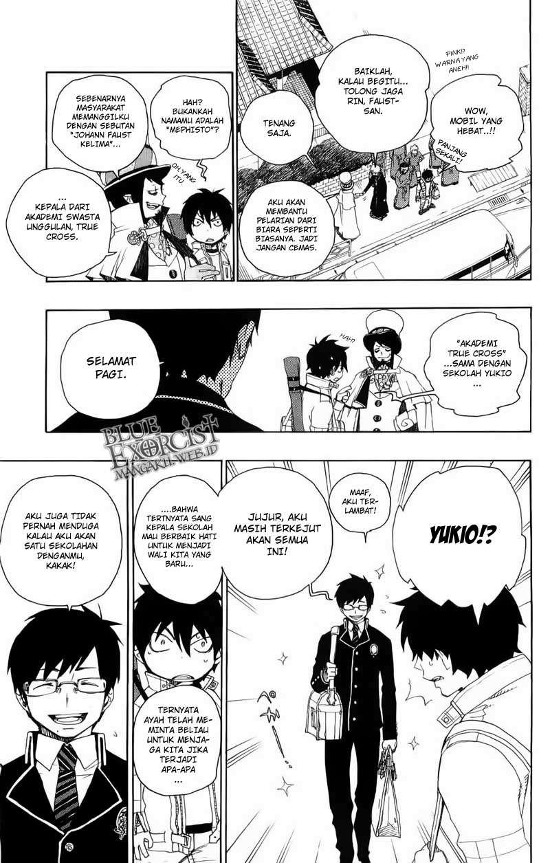 Ao no Exorcist Chapter 2 - Halaman 3
