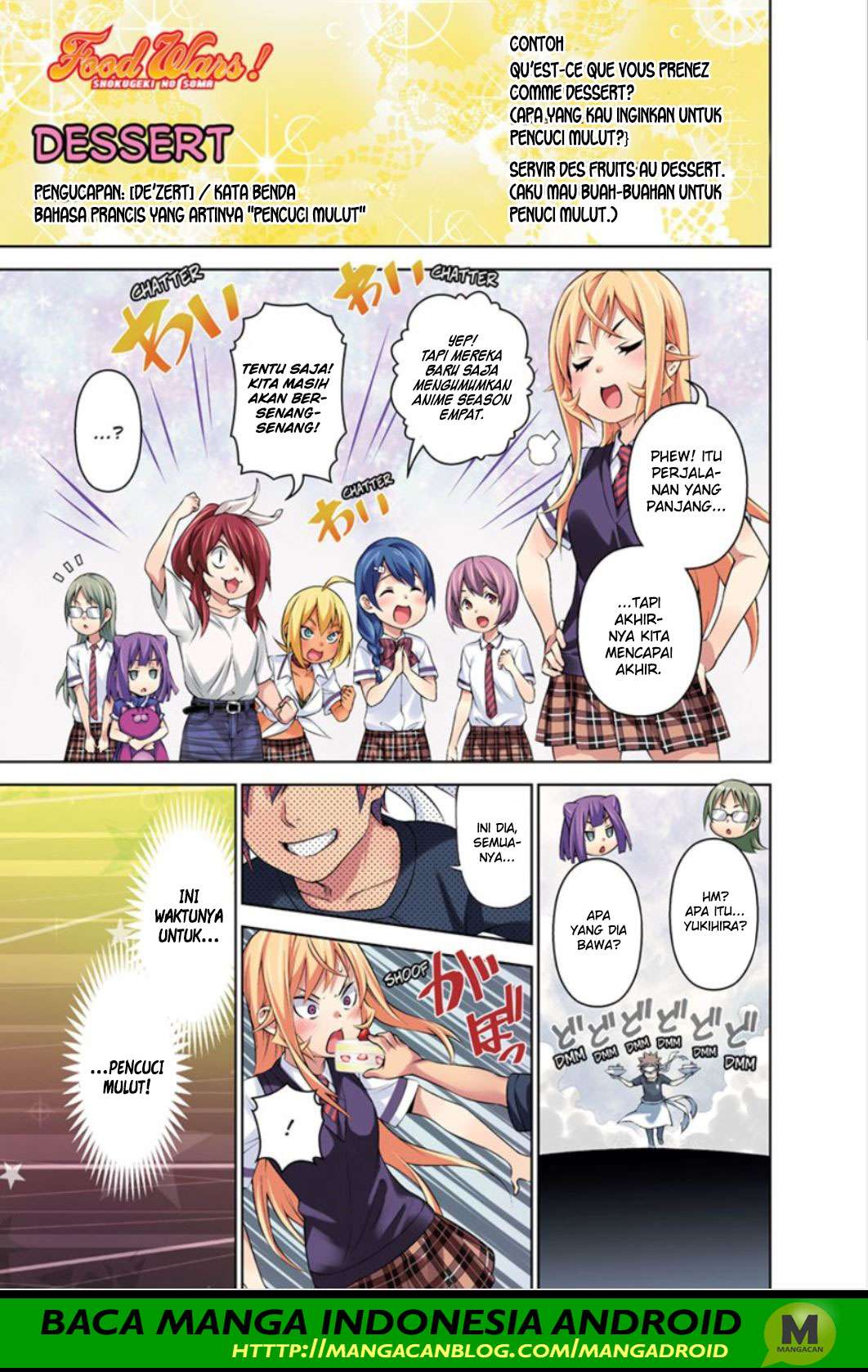 Komik Shokugeki no Souma Chapter 315.1 gambar 1