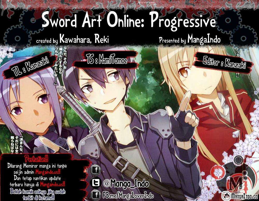 Komik Sword Art Online – Progressive Chapter 10.5 gambar 1