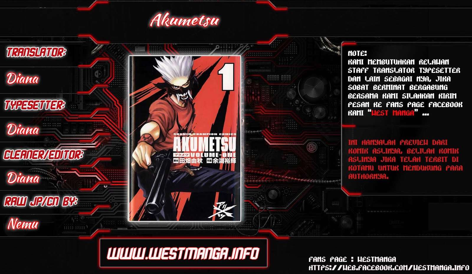 Komik Akumetsu Chapter 17 gambar 1