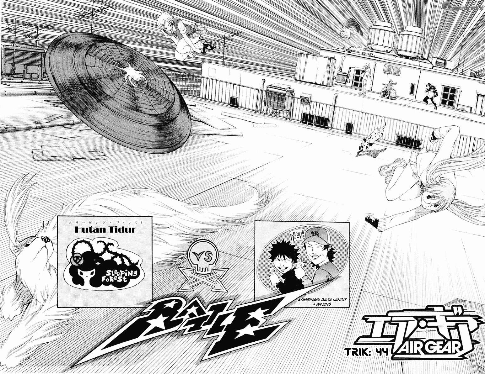 Air Gear Chapter 44 - Halaman 3
