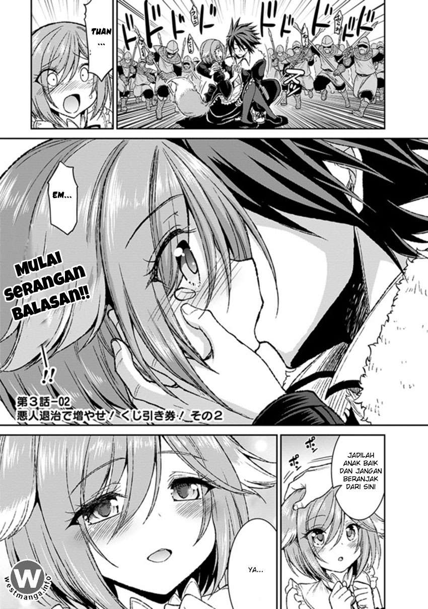 Komik Kujibiki Tokushou: Musou Harem-ken Chapter 3.2 gambar 1