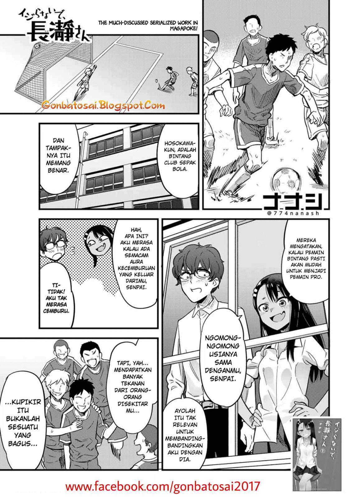 Komik Ijiranaide, Nagatoro-san Chapter 10.1 gambar 1