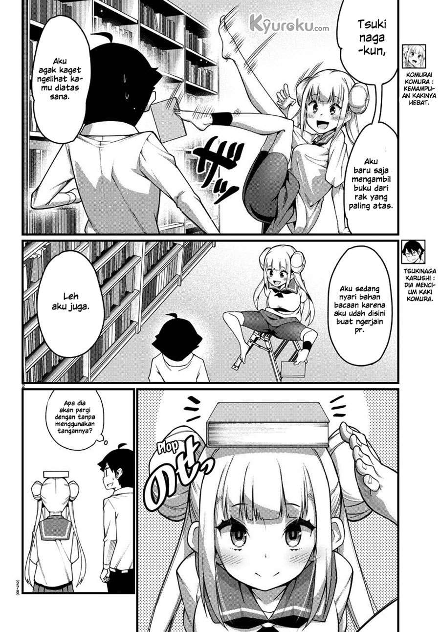 Ashigei Shoujo Komura-san Chapter 06 - Halaman 3