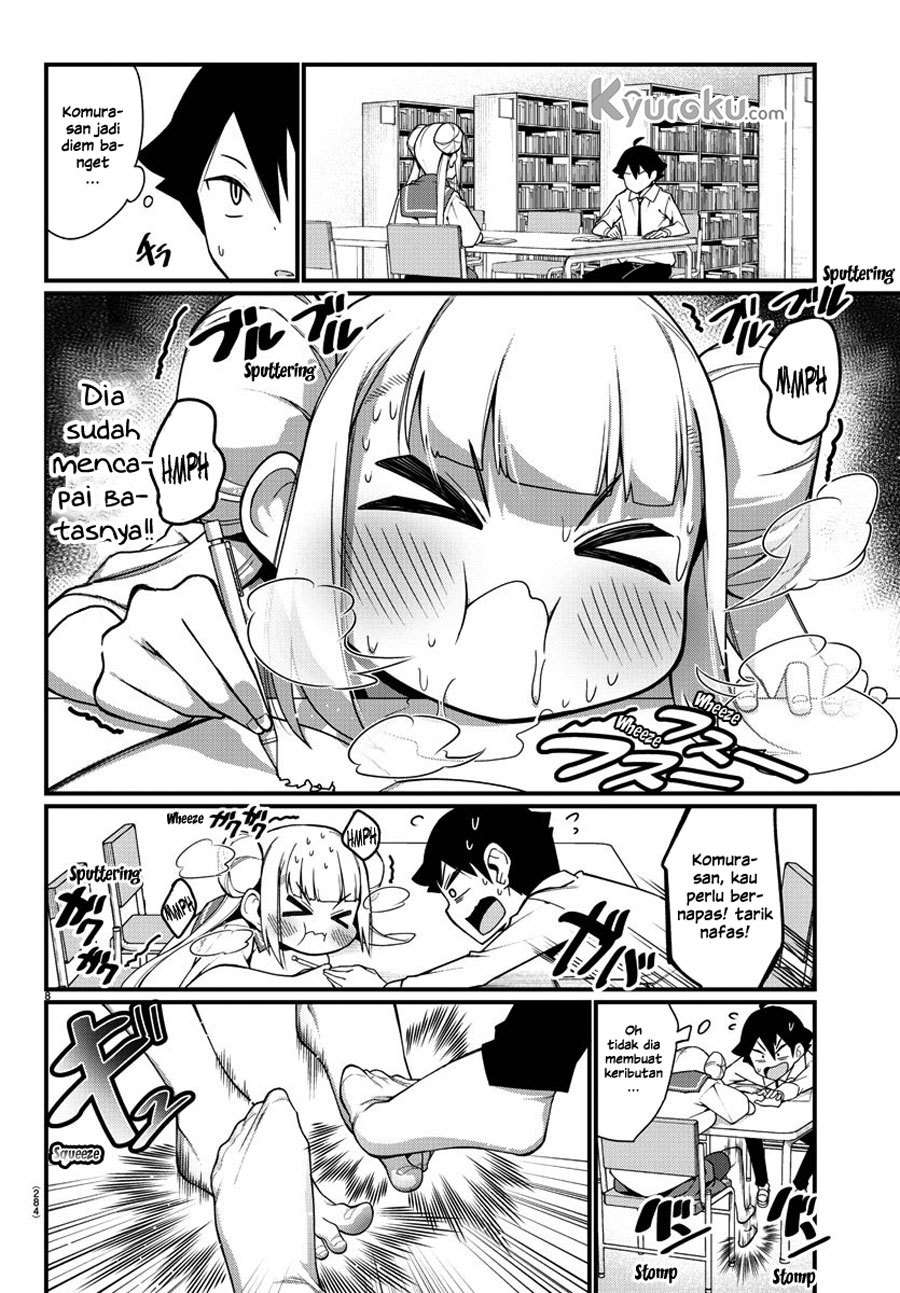 Ashigei Shoujo Komura-san Chapter 06 - Halaman 9