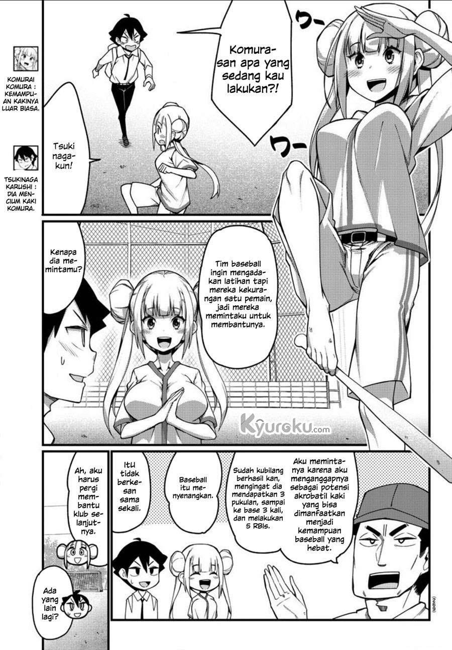 Ashigei Shoujo Komura-san Chapter 05 - Halaman 5