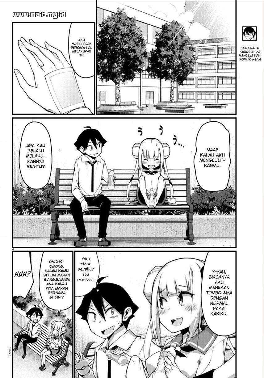 Ashigei Shoujo Komura-san Chapter 04 - Halaman 7