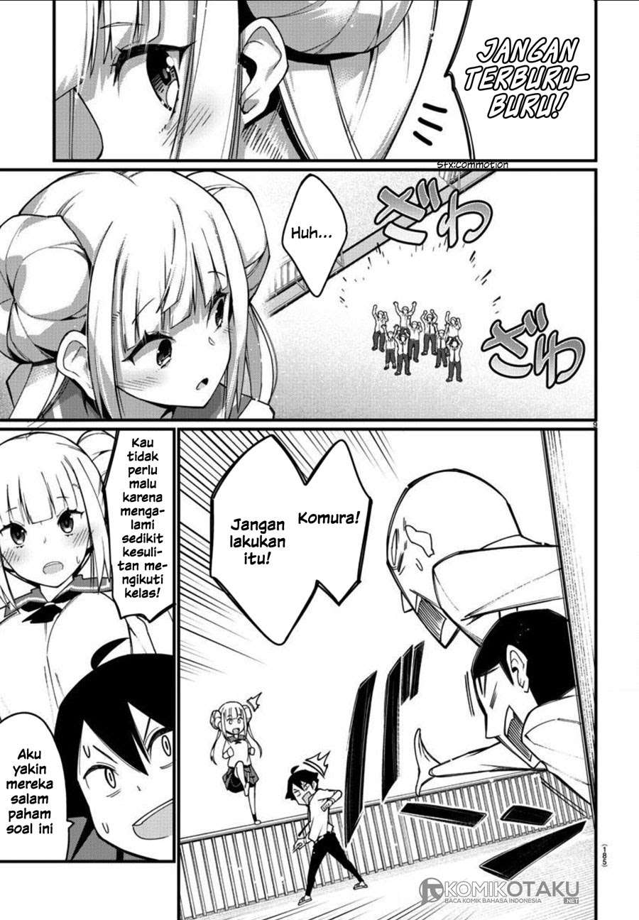 Ashigei Shoujo Komura-san Chapter 03 - Halaman 10