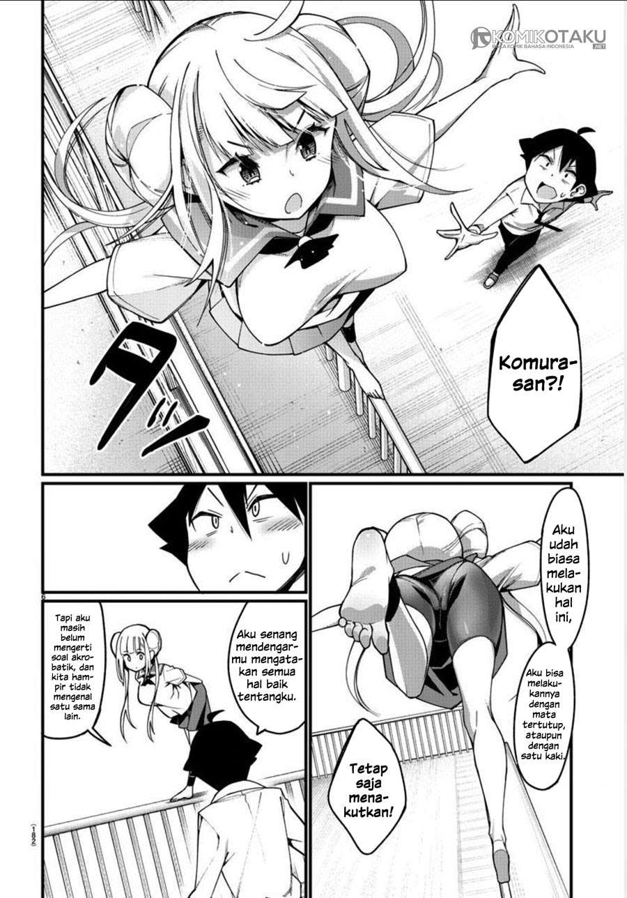 Ashigei Shoujo Komura-san Chapter 03 - Halaman 7