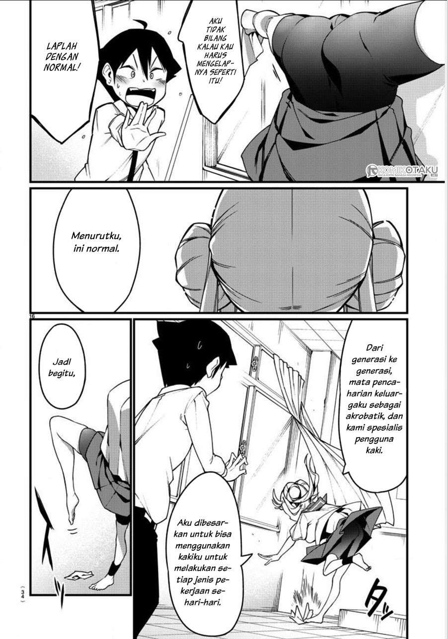 Ashigei Shoujo Komura-san Chapter 01 - Halaman 19