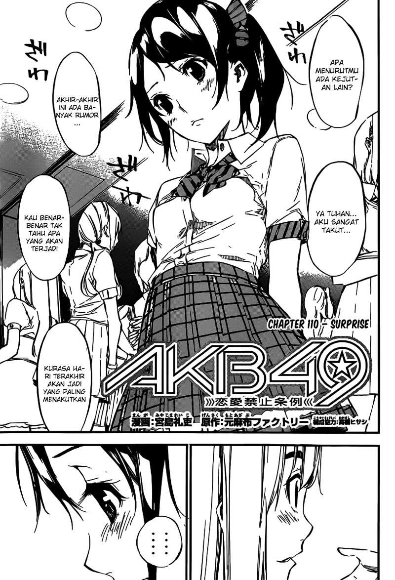 AKB49 Chapter 110 - Halaman 5