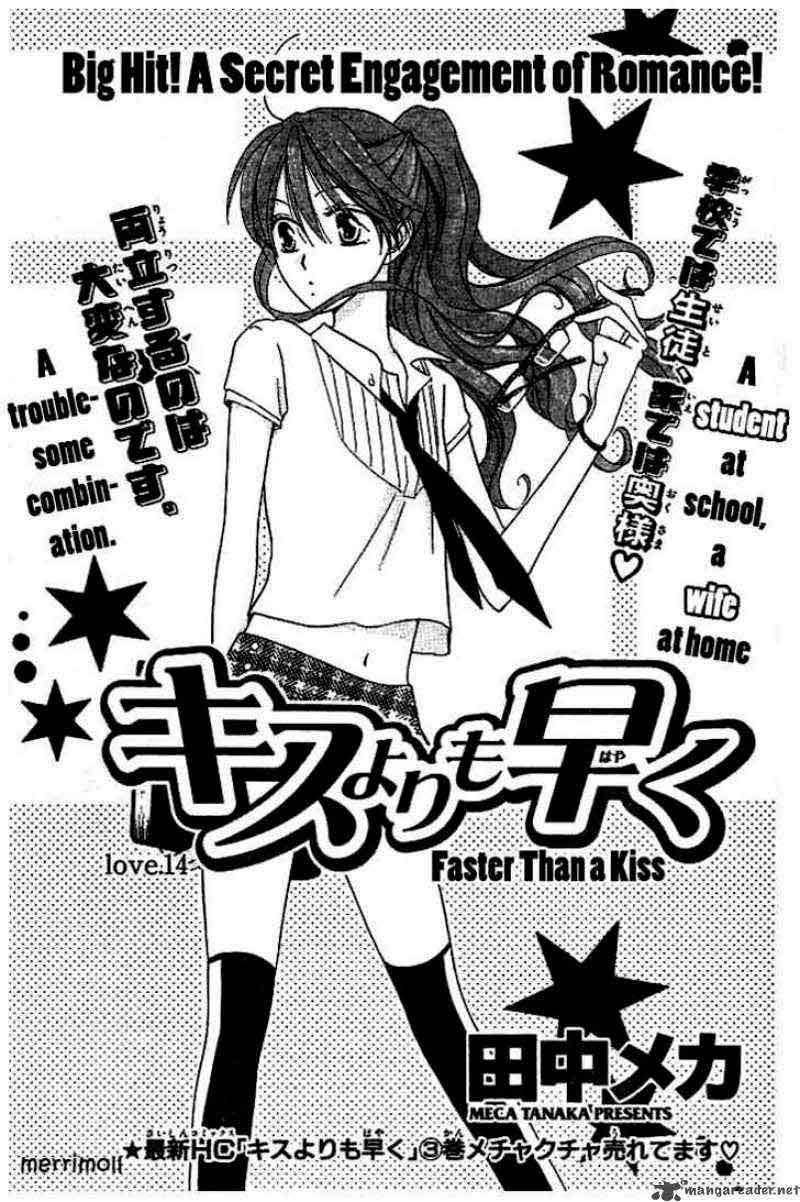 Manga Faster Than a Kiss Chapter 14 gambar 2