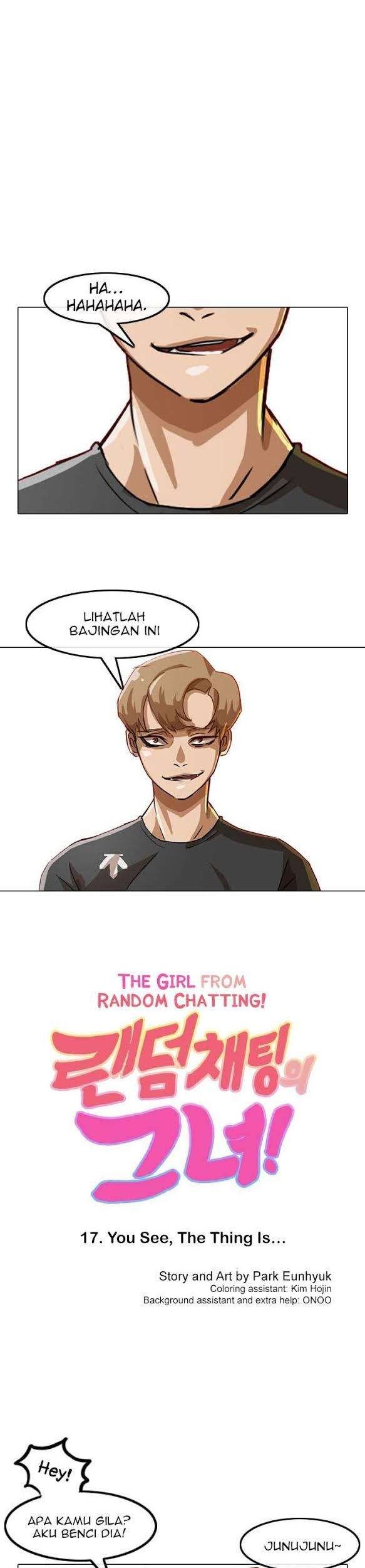 Manhwa The Girl from Random Chatting! Chapter 17 gambar 2