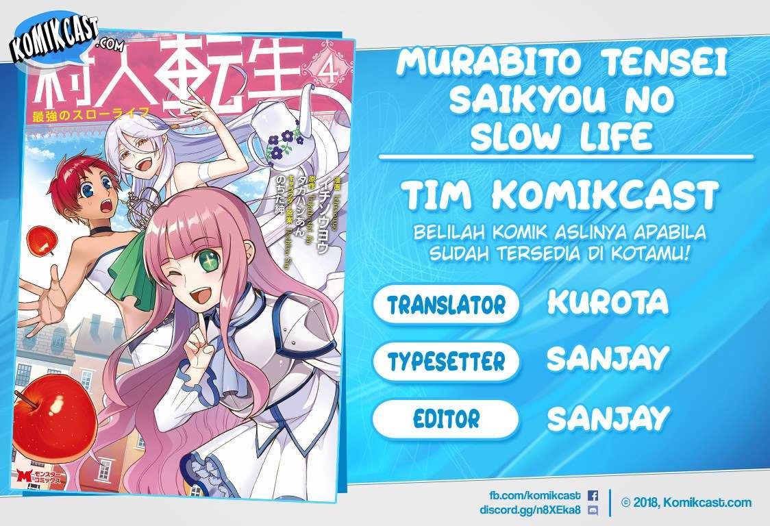Komik Murabito Tensei: Saikyou no Slow Life Chapter 18 gambar 1