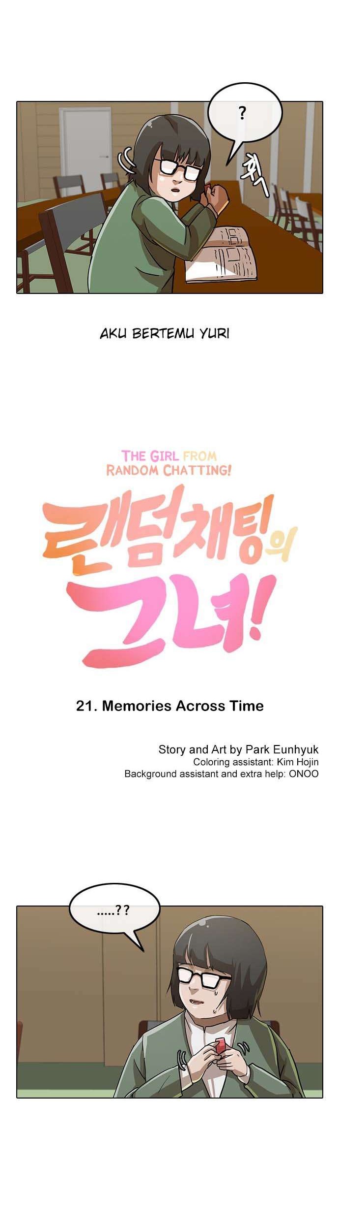 Manhwa The Girl from Random Chatting! Chapter 21 gambar 2