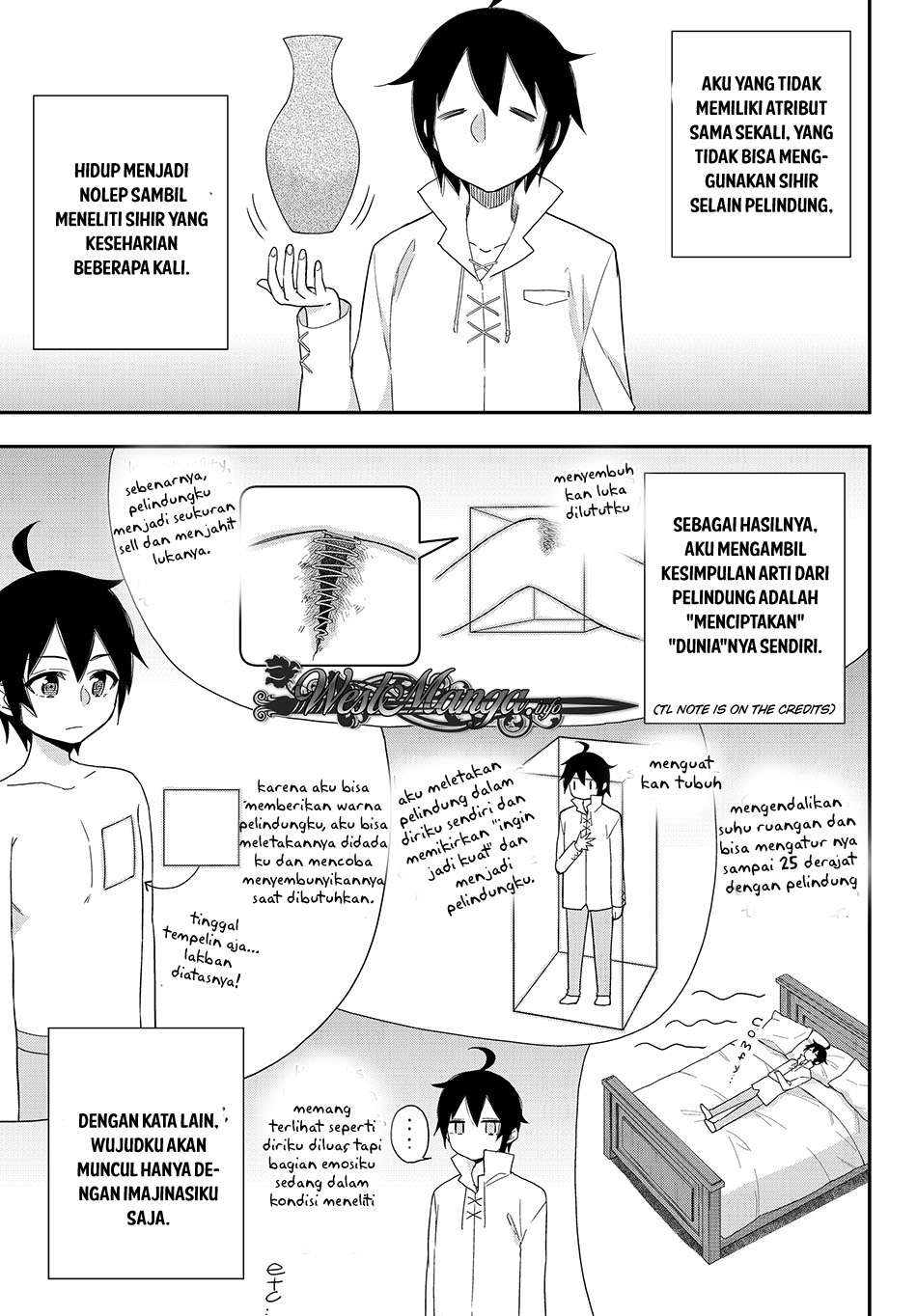 Komik Jitsu wa Ore, Saikyou deshita? Chapter 09.5 gambar 1